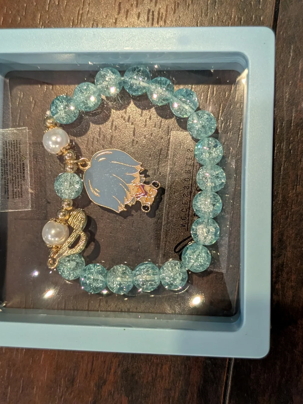 New Kpop Demon Hunters Saja Boy Mystery Beaded Bracelet